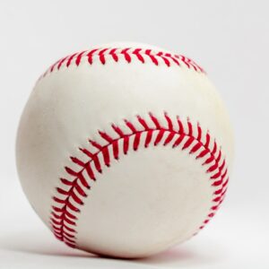 Clean unused baseball.